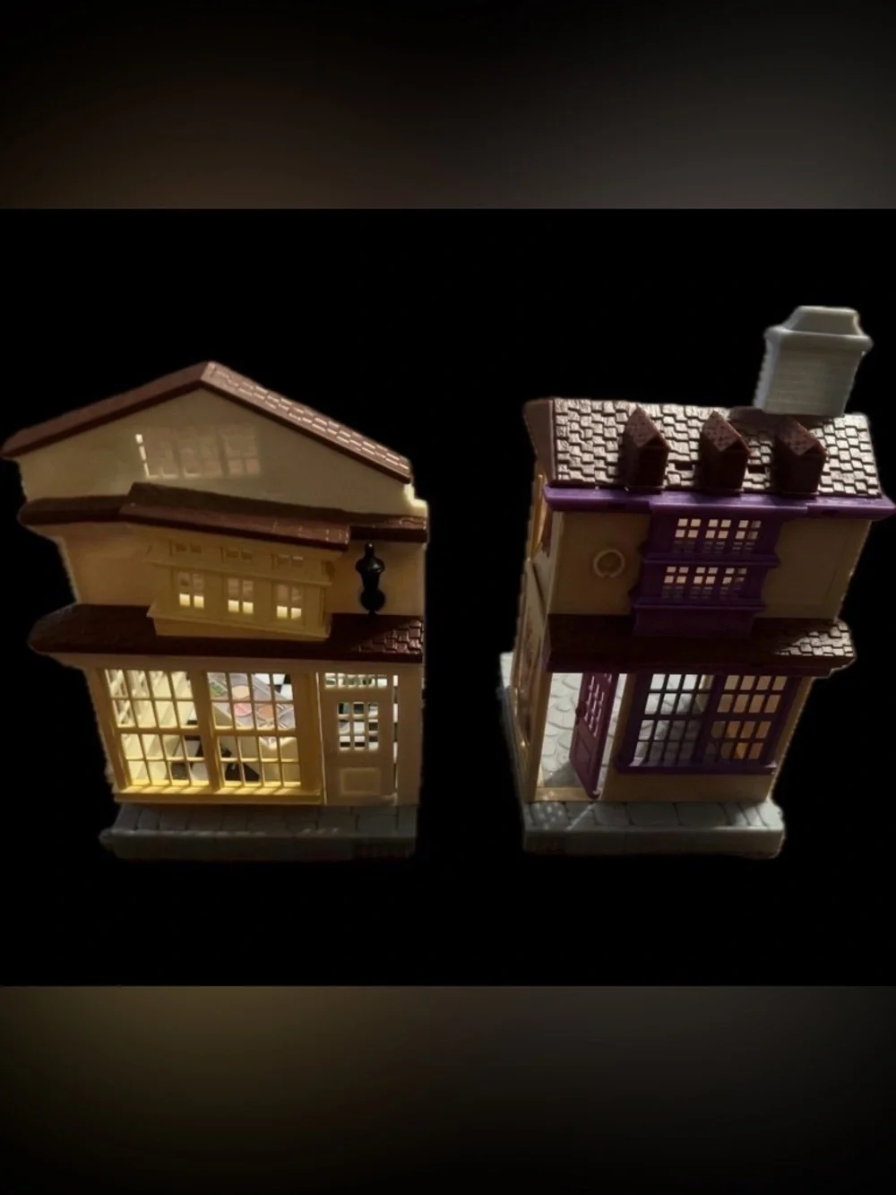 Harry Potter Diagon Alley playset lights & sounds plus Hogwarts express & misc